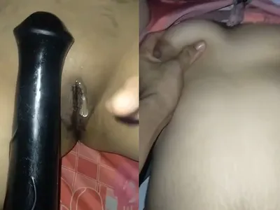 Gấu xinh tươi vú to bím múp móc lồn bằng sextoy cực sướng